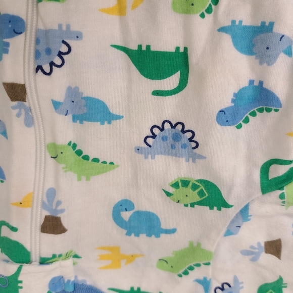 Gerber Cotton Baby Sleepers Size 3-6 Months - Picture 6 of 7